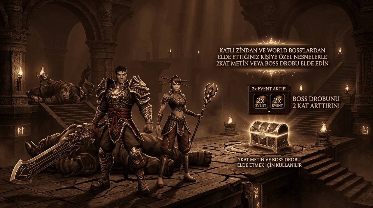 Kişiye özel 2x event